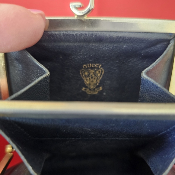 💯AUTHENTIC, VINTAGE GUCCI COIN PURSE - Picture 5 of 6